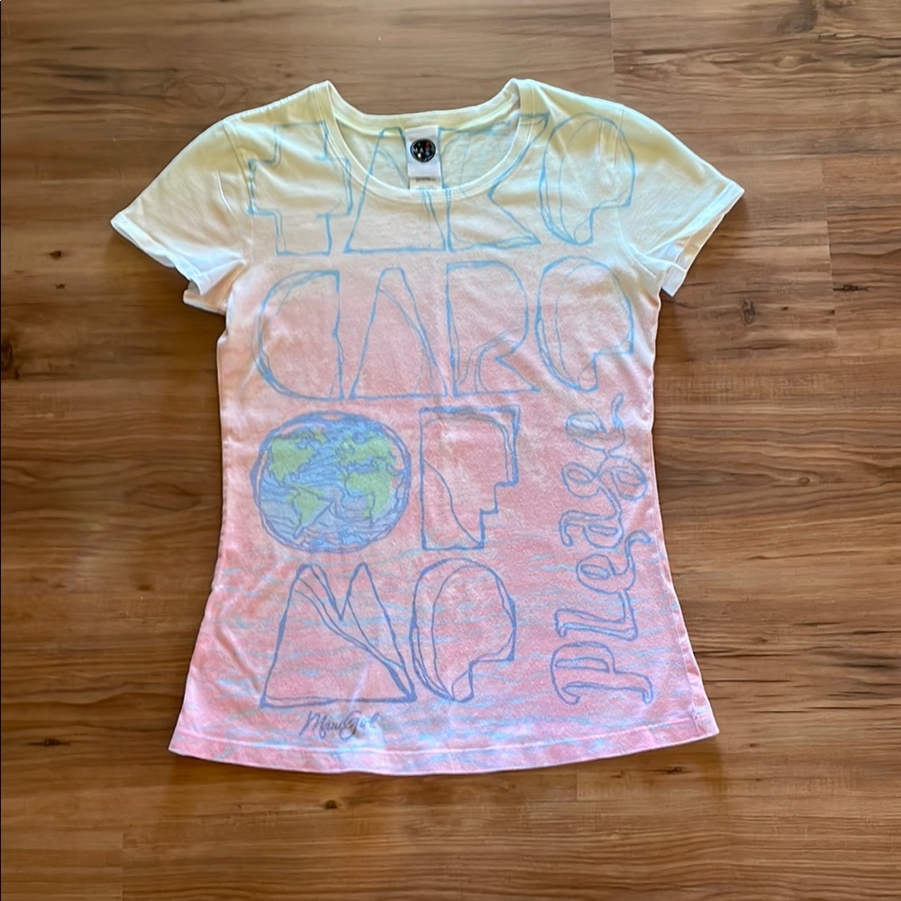 Yellow and Blue Short Sleeve Tees Casual Collection